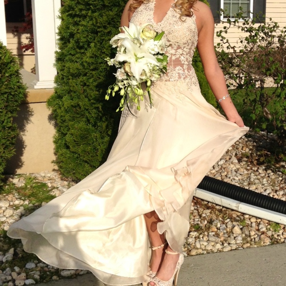 TONY BOWLS Couture Dress